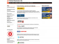 sintrel.ch Webseite Vorschau