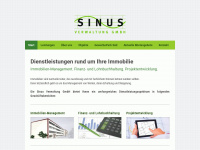 sinus-verwaltung.de Webseite Vorschau