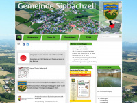 sipbachzell.at Webseite Vorschau