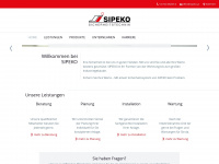 sipeko.at Webseite Vorschau
