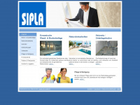 sipla.ch Webseite Vorschau