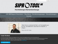 siprotool.ch Webseite Vorschau