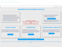 sipware.ch Webseite Vorschau