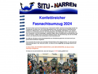situ-narren.ch Webseite Vorschau