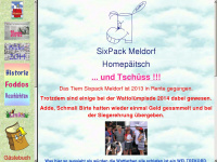 sixpack-meldorf.de Webseite Vorschau
