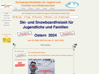 sjn-skifreizeit.de Webseite Vorschau