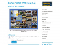 sk-wohratal.de Webseite Vorschau