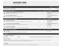 skateboard-forum.de Webseite Vorschau