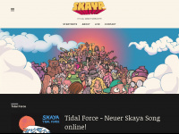 skaya-band.de Webseite Vorschau