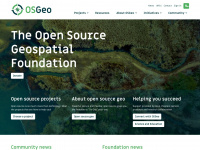 osgeo.org Webseite Vorschau