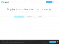 tinychat.com Webseite Vorschau