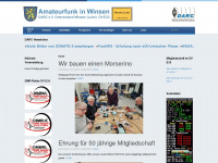 amateurfunk-winsen.de Webseite Vorschau