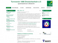 tvdreieichenhain.de Webseite Vorschau