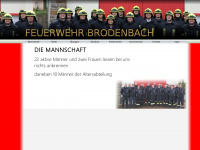 feuerwehr-brodenbach.de Webseite Vorschau