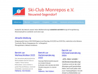 ski-club-monrepos.de Webseite Vorschau