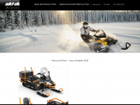 ski-doo.at Webseite Vorschau