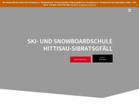 ski-snowboard-schule.at Webseite Vorschau