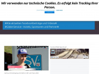 ski-schwarzach.at Webseite Vorschau