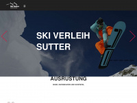 ski-sutter.de Webseite Vorschau