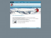 skiclub-balingen.de Webseite Vorschau