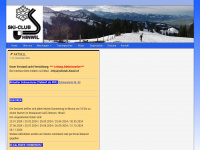 skiclub-hinwil.ch Webseite Vorschau