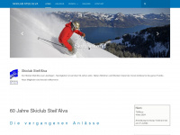 skiclub-steilalva.ch Webseite Vorschau