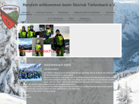 skiclub-tiefenbach.de Webseite Vorschau
