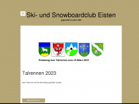 skiclubeisten.ch Webseite Vorschau