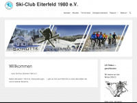 skiclubeiterfeld.de Webseite Vorschau