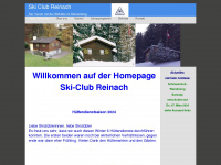 skiclubreinach.ch Webseite Vorschau
