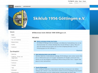 skiklub-goettingen.de Webseite Vorschau