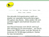 skiliftpany.ch Webseite Vorschau