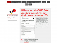 skip-syke.de Webseite Vorschau