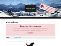 skirennen.ch Webseite Vorschau