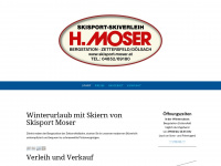 skisport-moser.at Webseite Vorschau