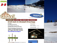 skistadl-hirschegg.at Webseite Vorschau