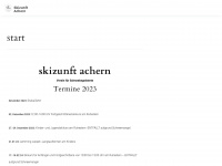 skizunft-achern.de Webseite Vorschau