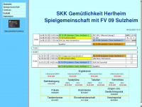 skk-herlheim.de Webseite Vorschau