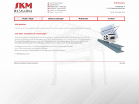 skm-metallbau.de Webseite Vorschau