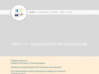 skp-haustechnik.de Webseite Vorschau