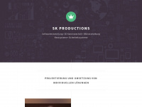 skproductions.de Webseite Vorschau