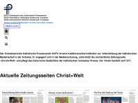 skpv.ch Webseite Vorschau