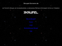 skrupel-sorcerer.de Webseite Vorschau