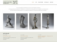 skulpturen-schaefer.de Webseite Vorschau