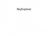 skyexplorer.ch Webseite Vorschau