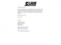 slam-showtechnic.de Webseite Vorschau