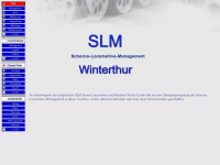 slm-locomotive.ch Webseite Vorschau