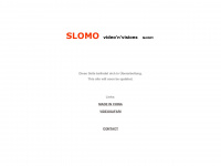 slomo.ch Webseite Vorschau