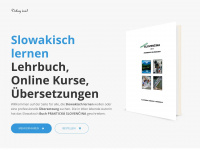 slowakisch.co.at Webseite Vorschau