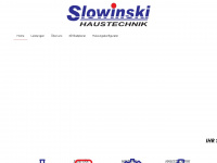slowinski-haustechnik.de Webseite Vorschau